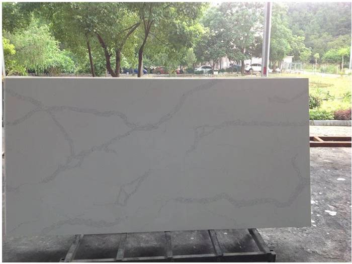 Mặt bàn thạch anh siêu Calacatta